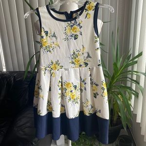 NWOT Beautees fit and flare sleeveless dress for girls size 12